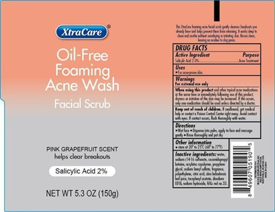 label image - acne scrub grapefruit